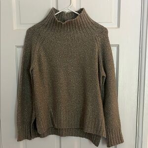 Cozy Gray Turtleneck Sweater